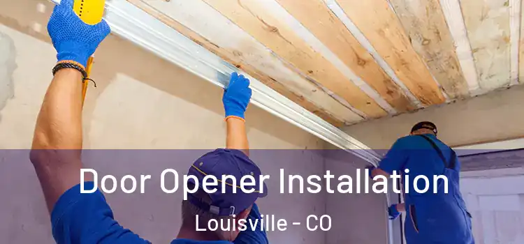 Door Opener Installation Louisville - CO
