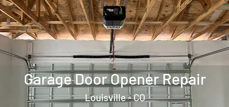  Garage Door Opener Repair Louisville - CO