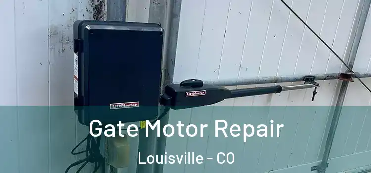 Gate Motor Repair Louisville - CO