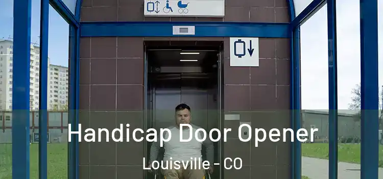 Handicap Door Opener Louisville - CO