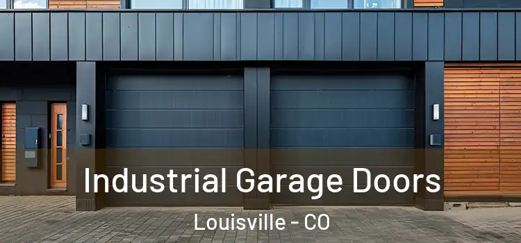  Industrial Garage Doors Louisville - CO