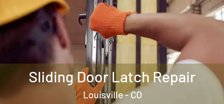 Sliding Door Latch Repair Louisville - CO