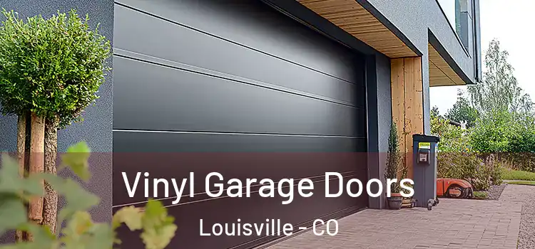  Vinyl Garage Doors Louisville - CO